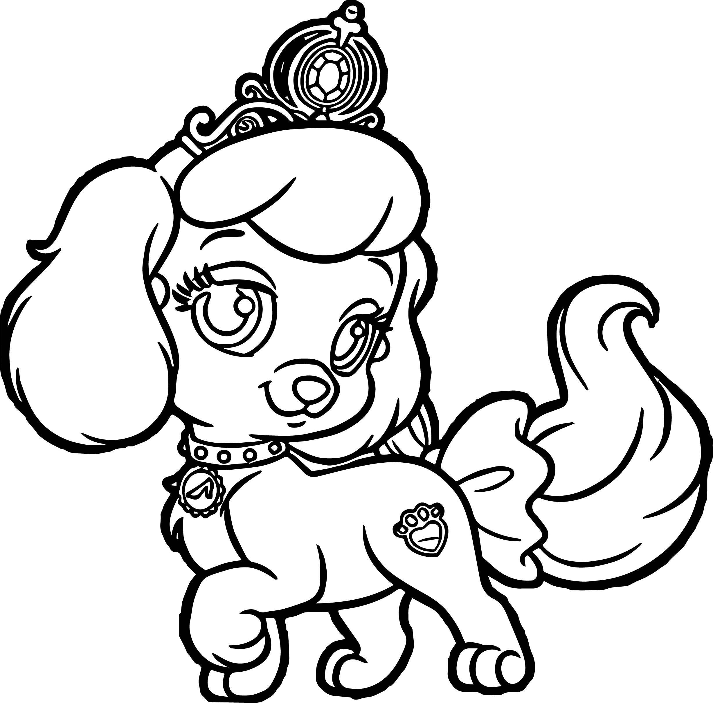 Dog Coloring Pages for Kids 7