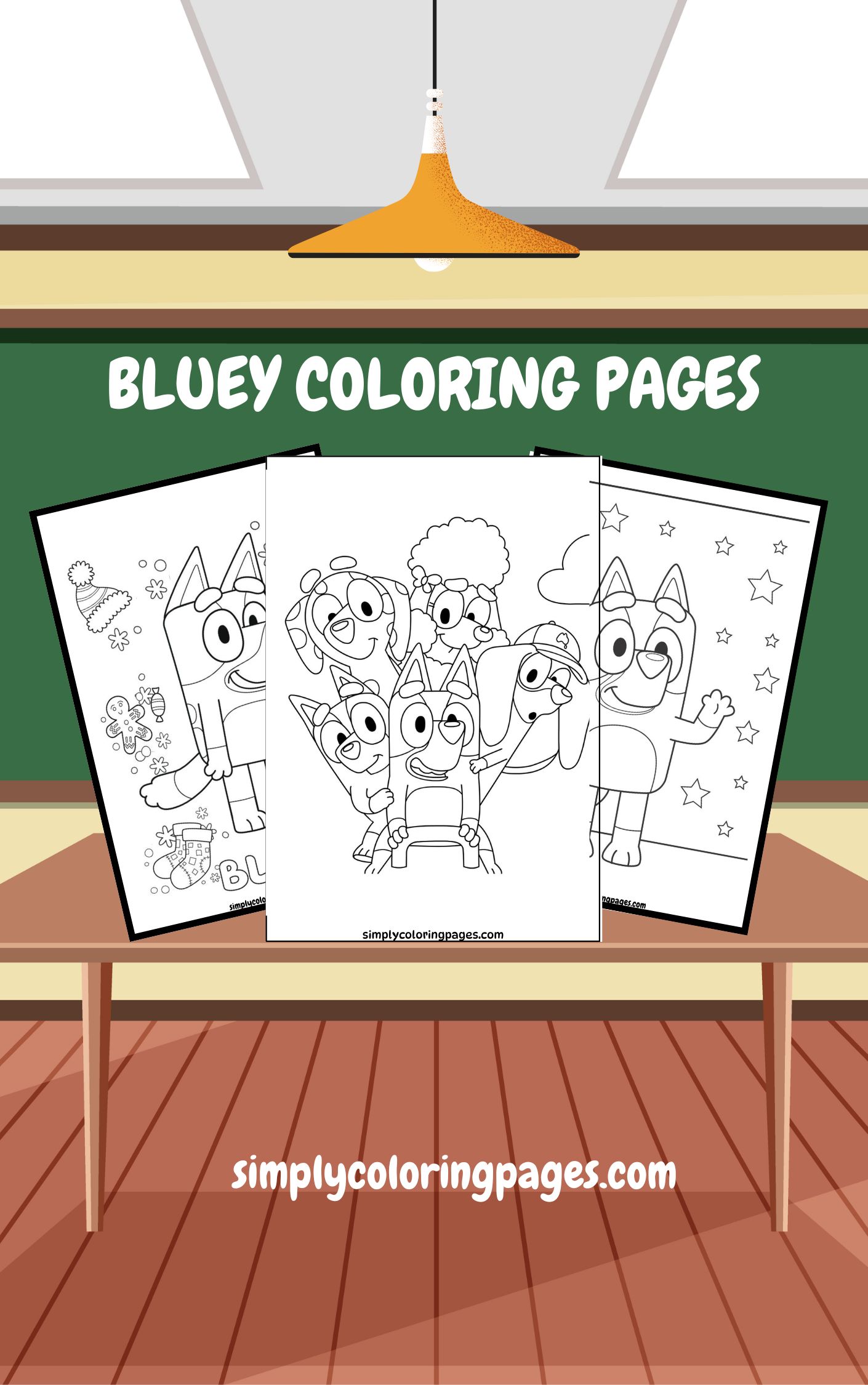 25 Bluey Coloring Pages