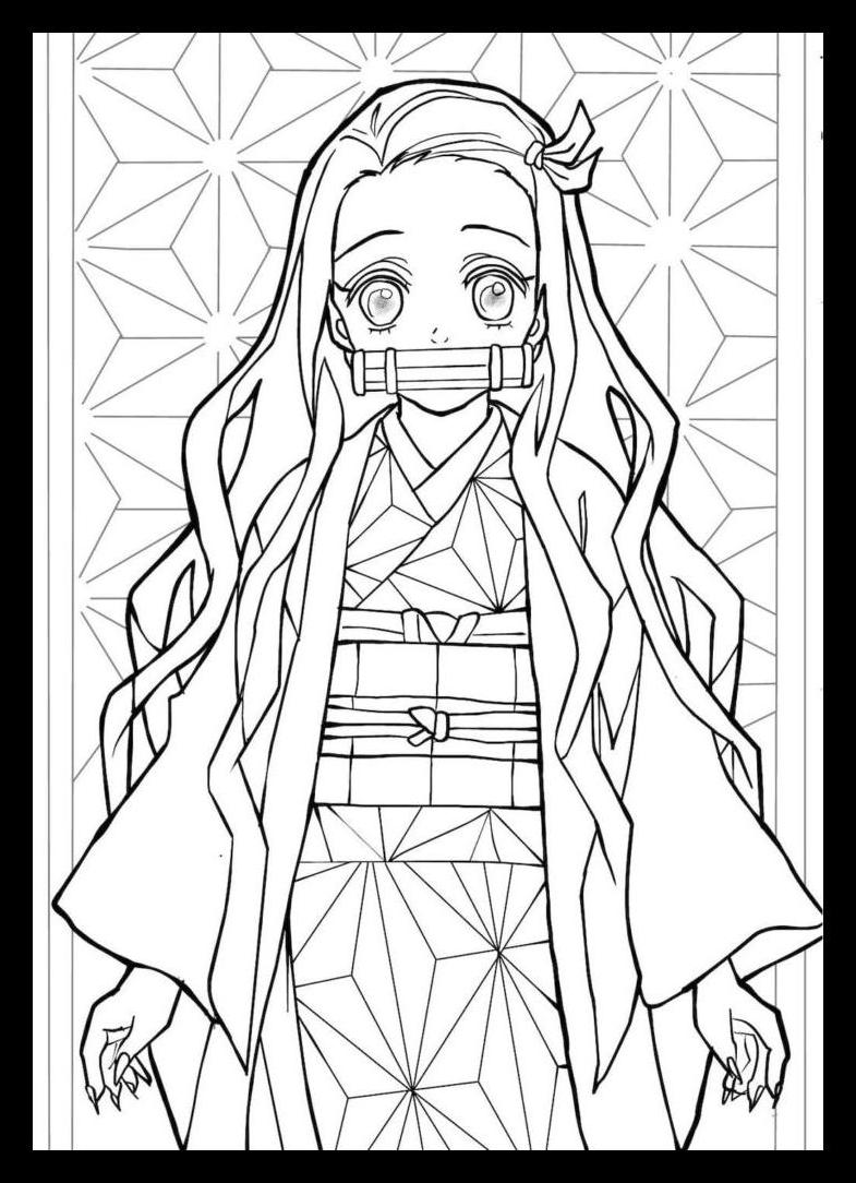 Demon Slayer Coloring Pages 32