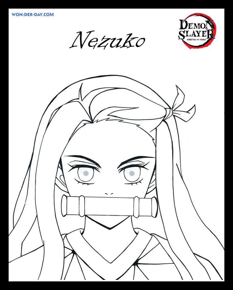 Demon Slayer Coloring Pages 33