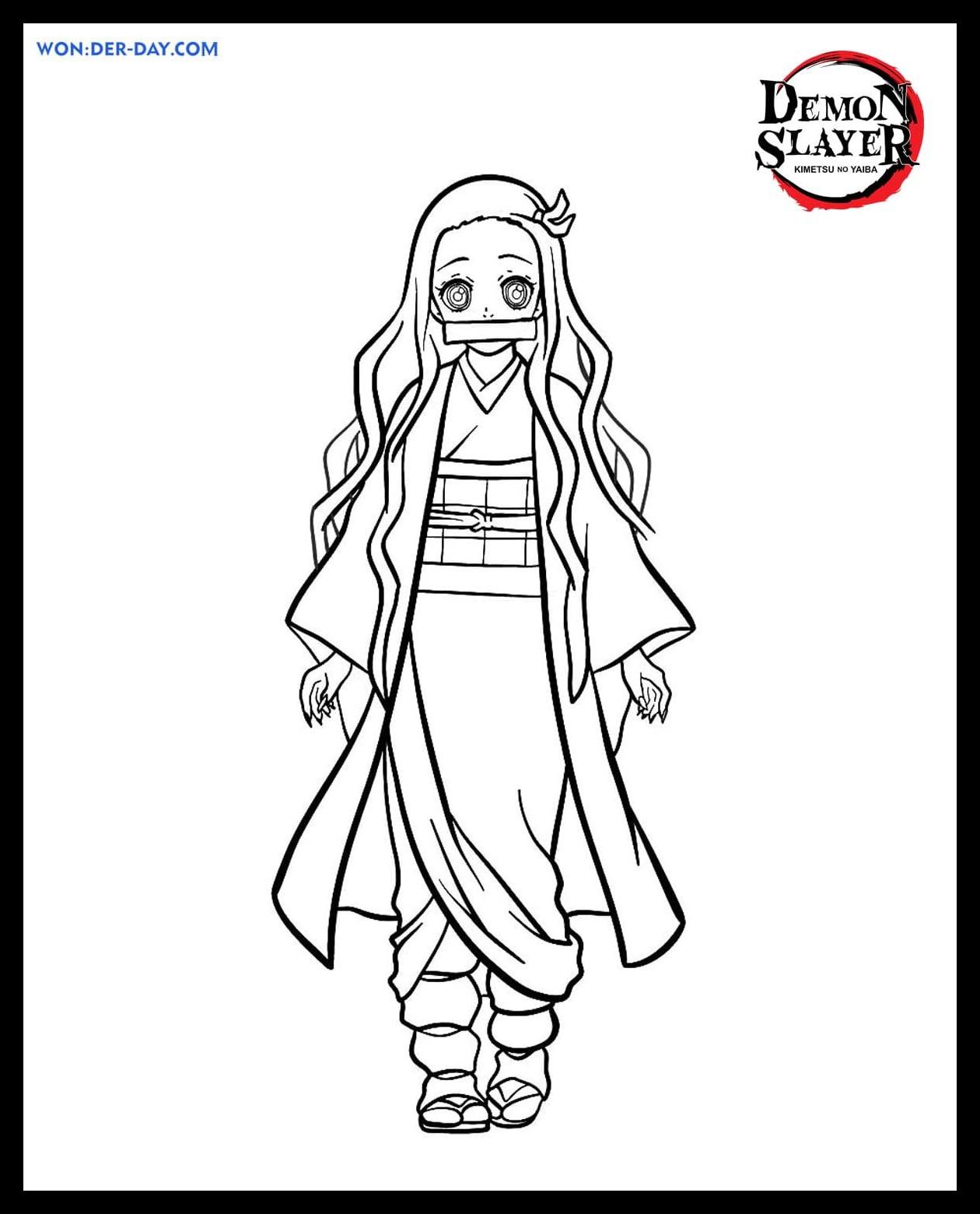 Demon Slayer Coloring Pages 40