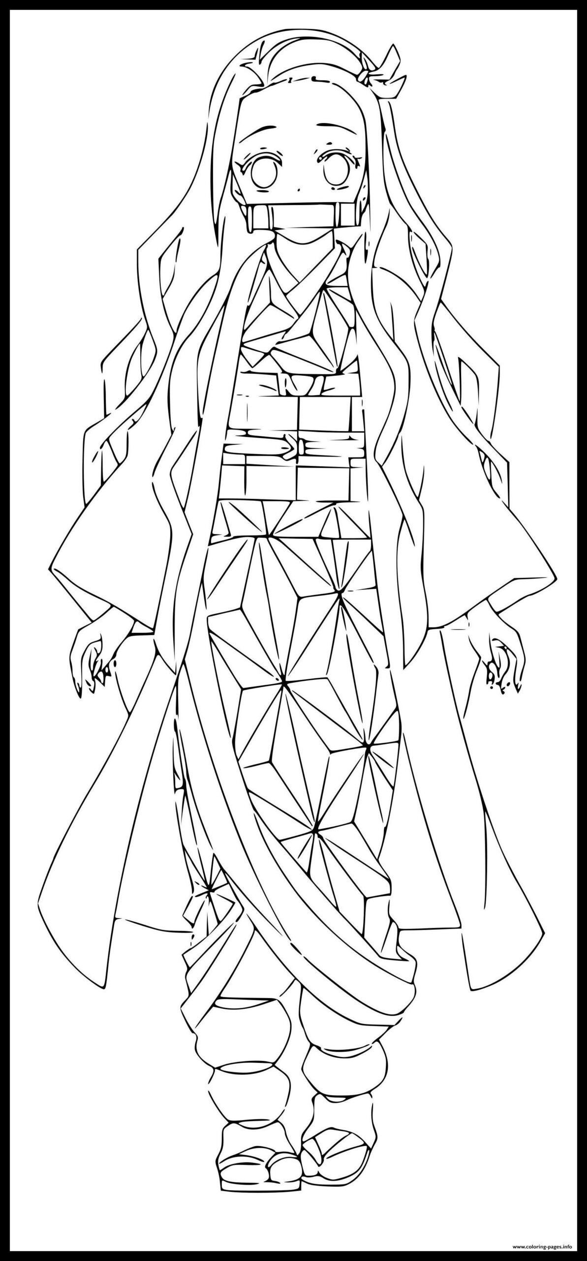 Demon Slayer Coloring Pages 5