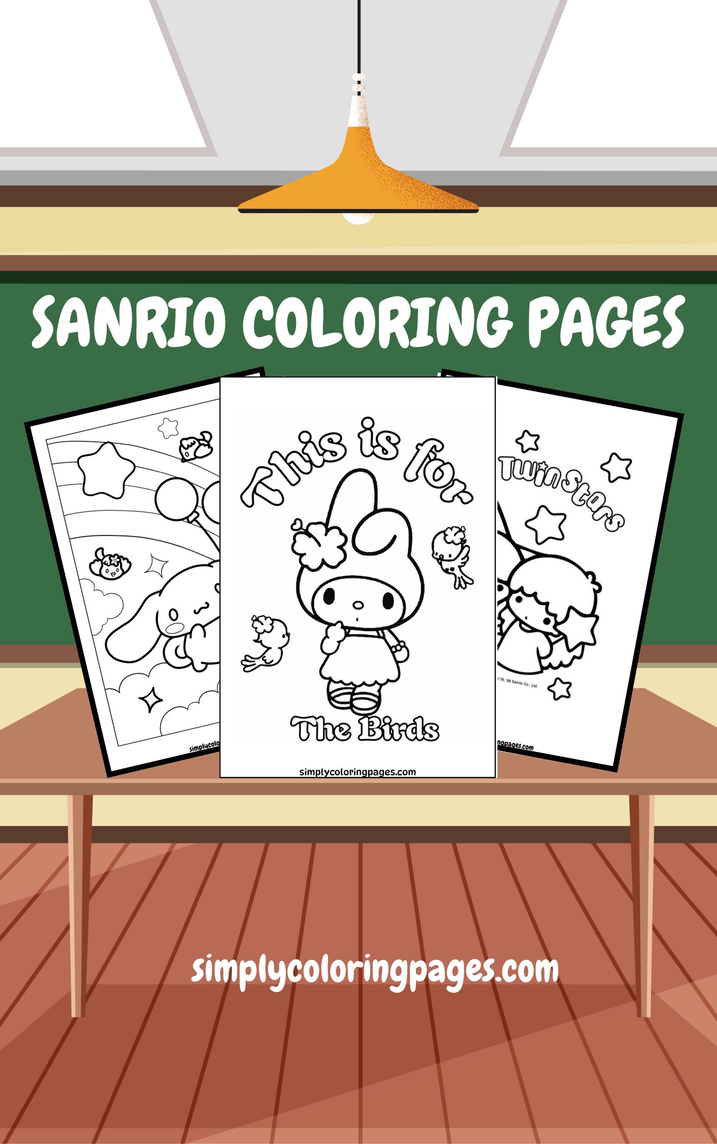 23 Sanrio Coloring Pages for Kids