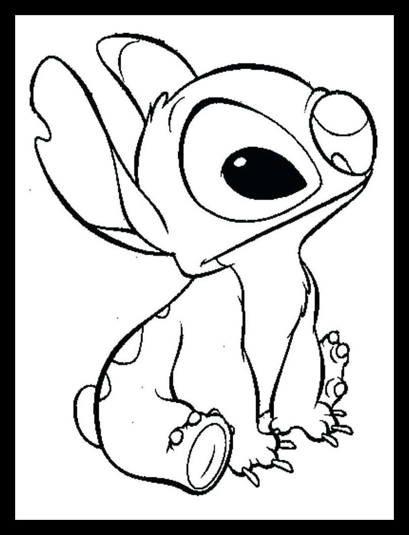 Stitch Coloring Pages Printable 16