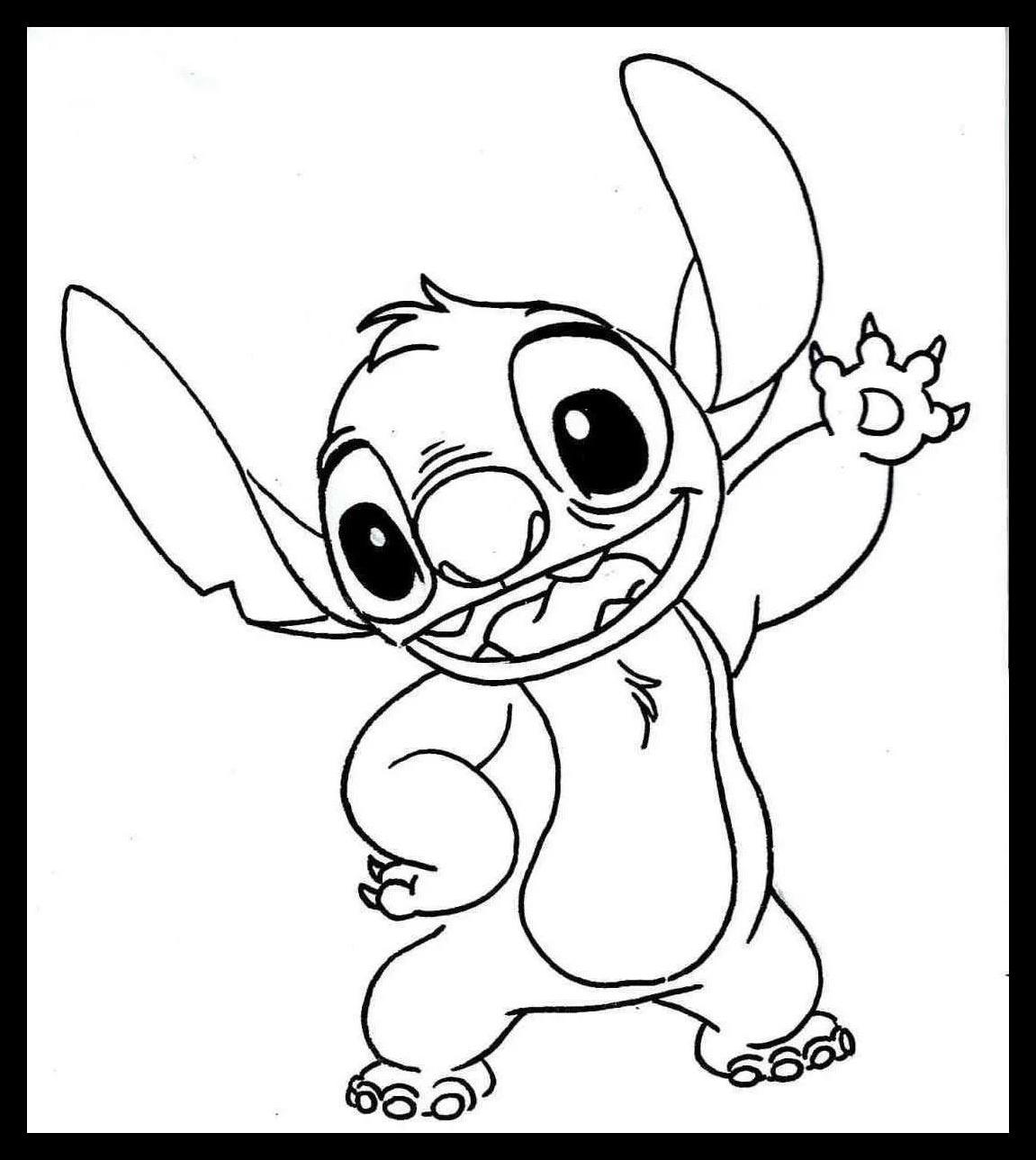 Stitch Coloring Pages Printable 31