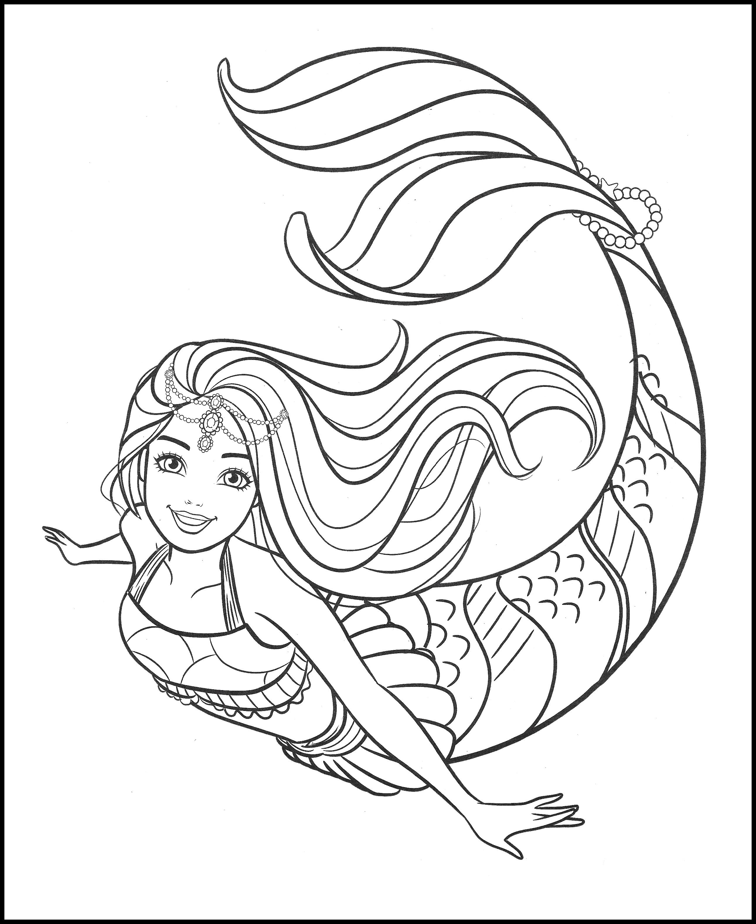 30+ Barbie Coloring Pages