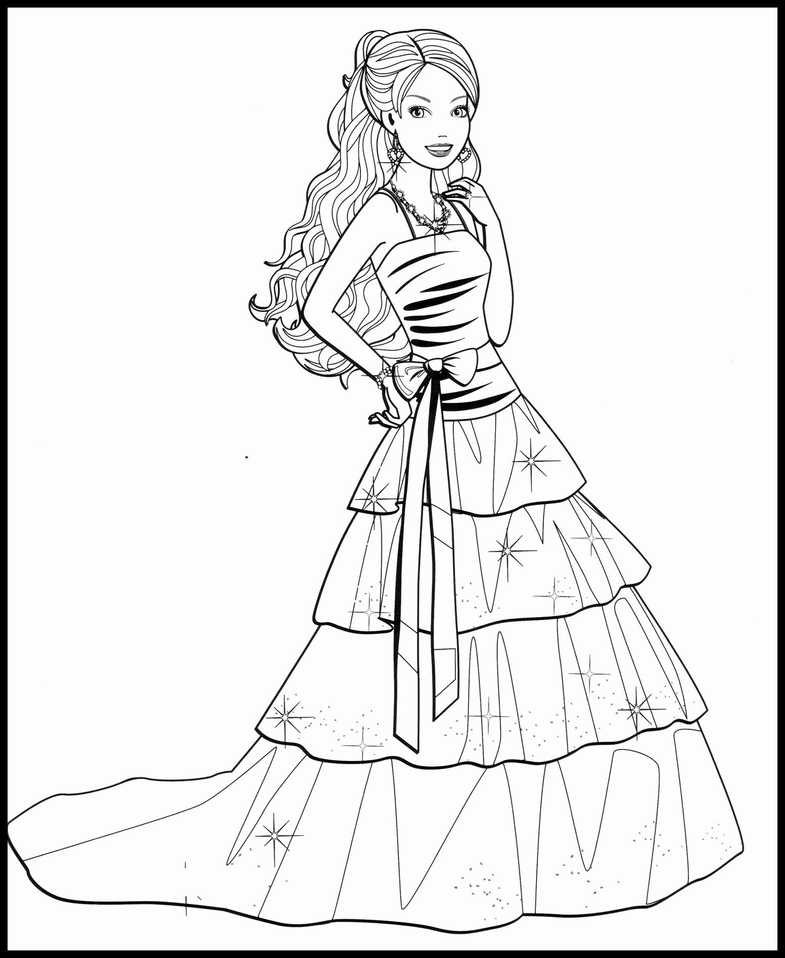 30+ Barbie Coloring Pages