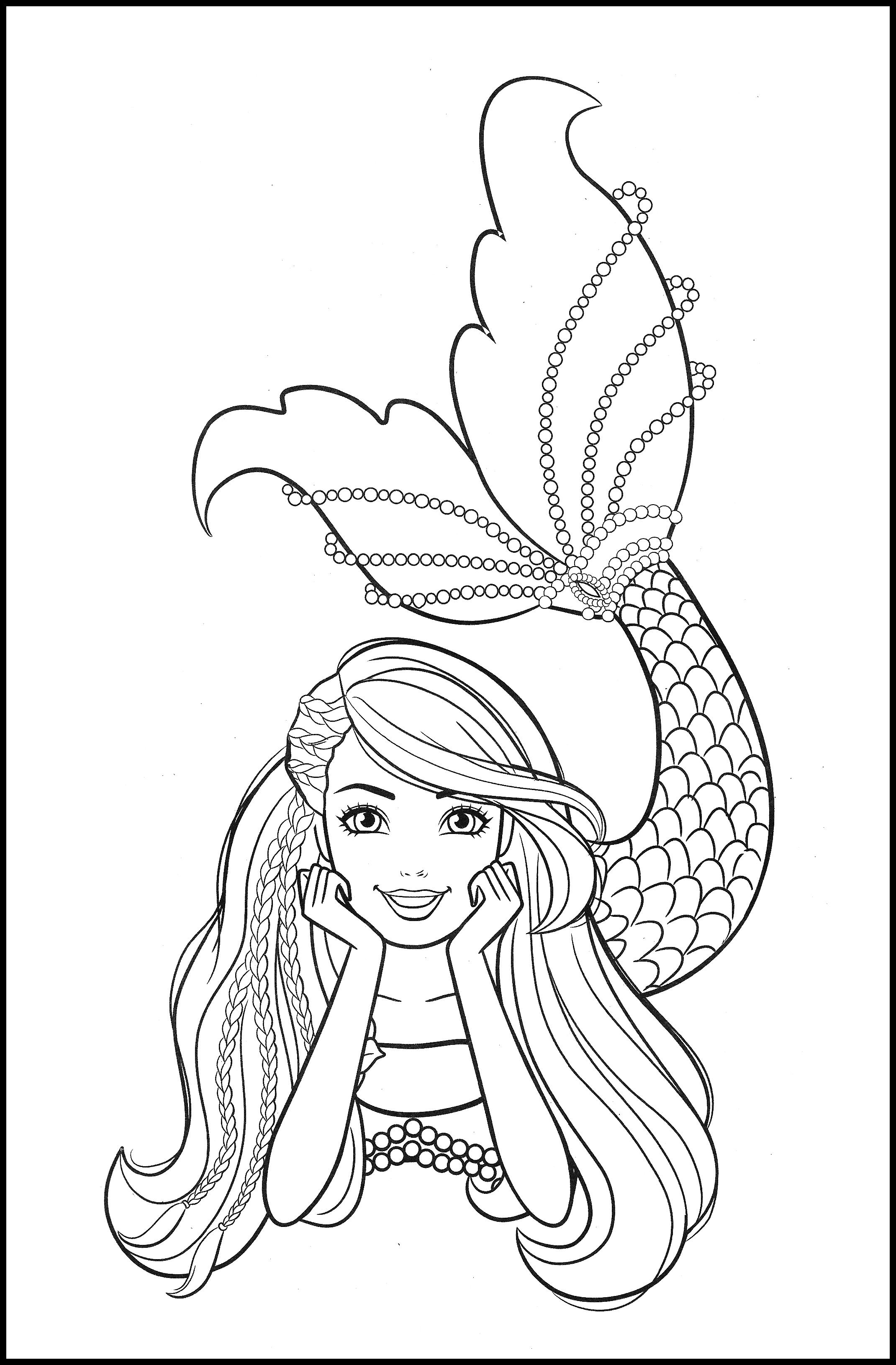 30+ Barbie Coloring Pages