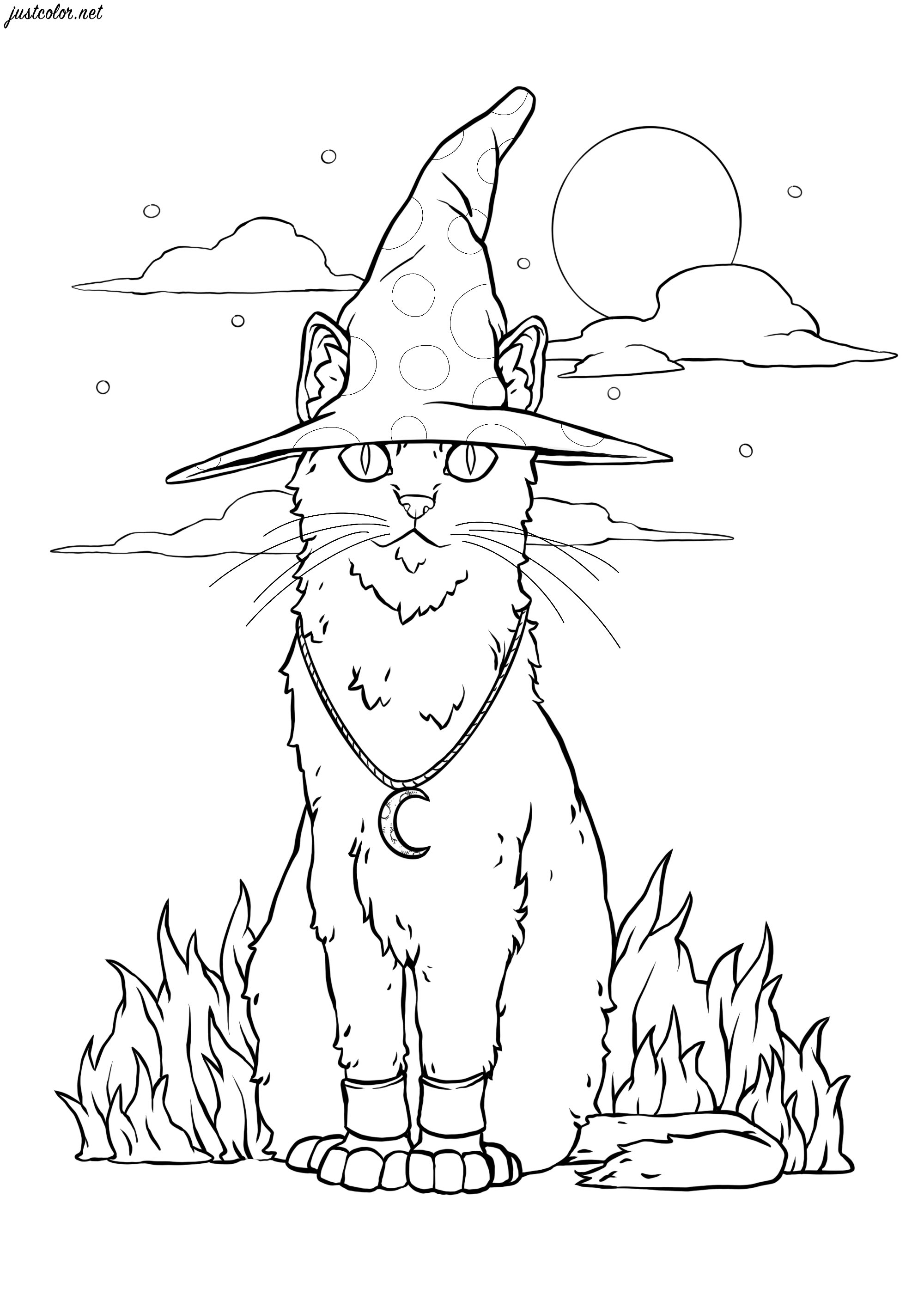 25+ Halloween Coloring Pages