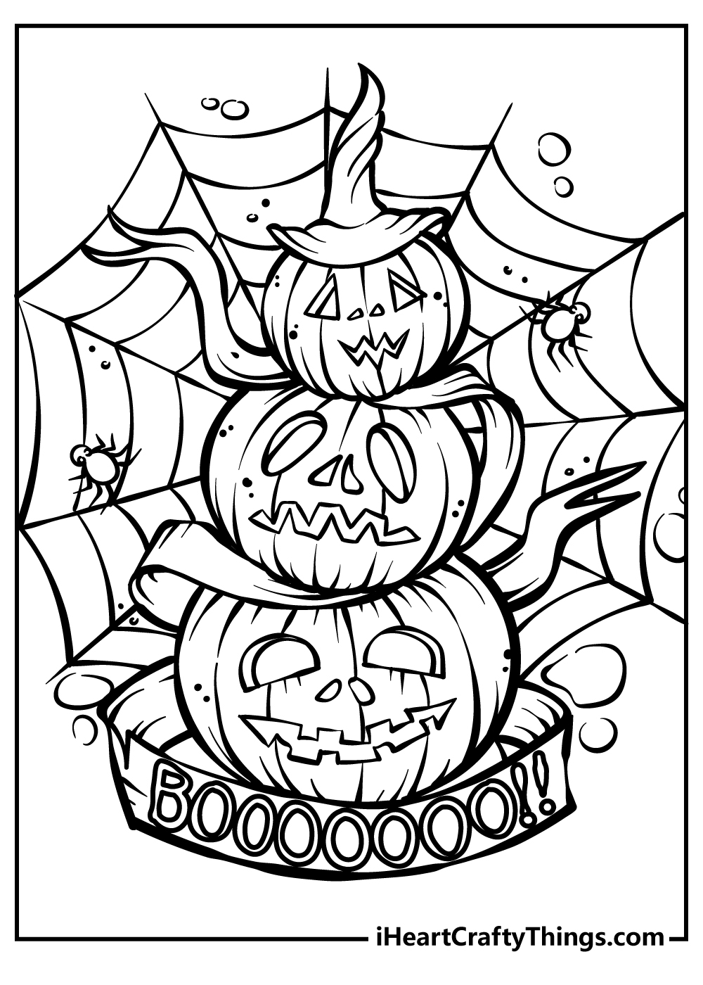 25+ Halloween Coloring Pages