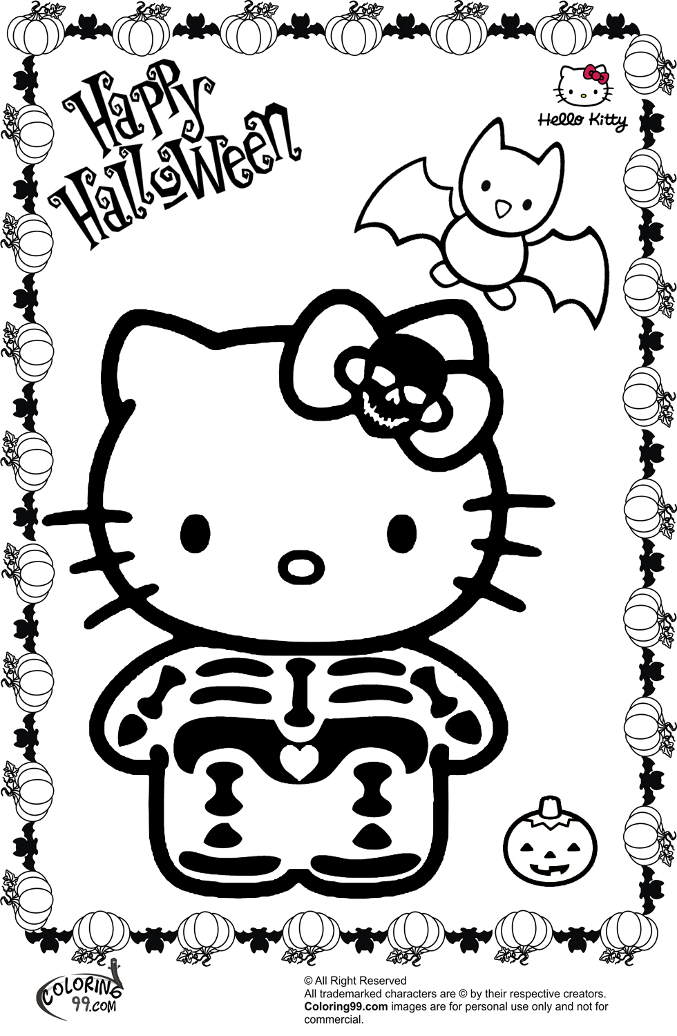 30+ Halloween Coloring Pages