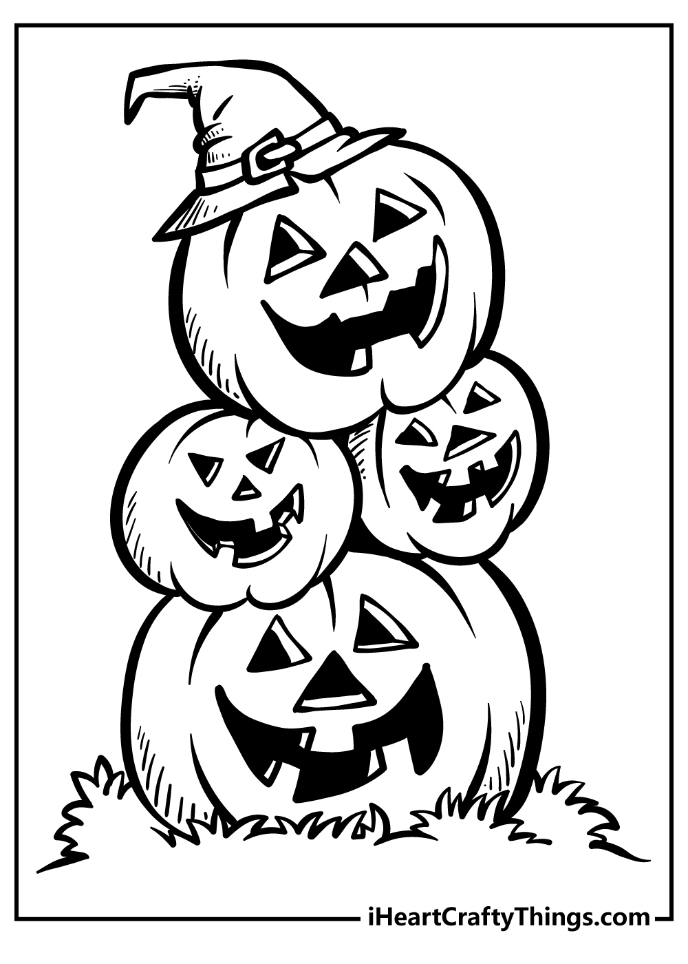 15+ Halloween Coloring Pages