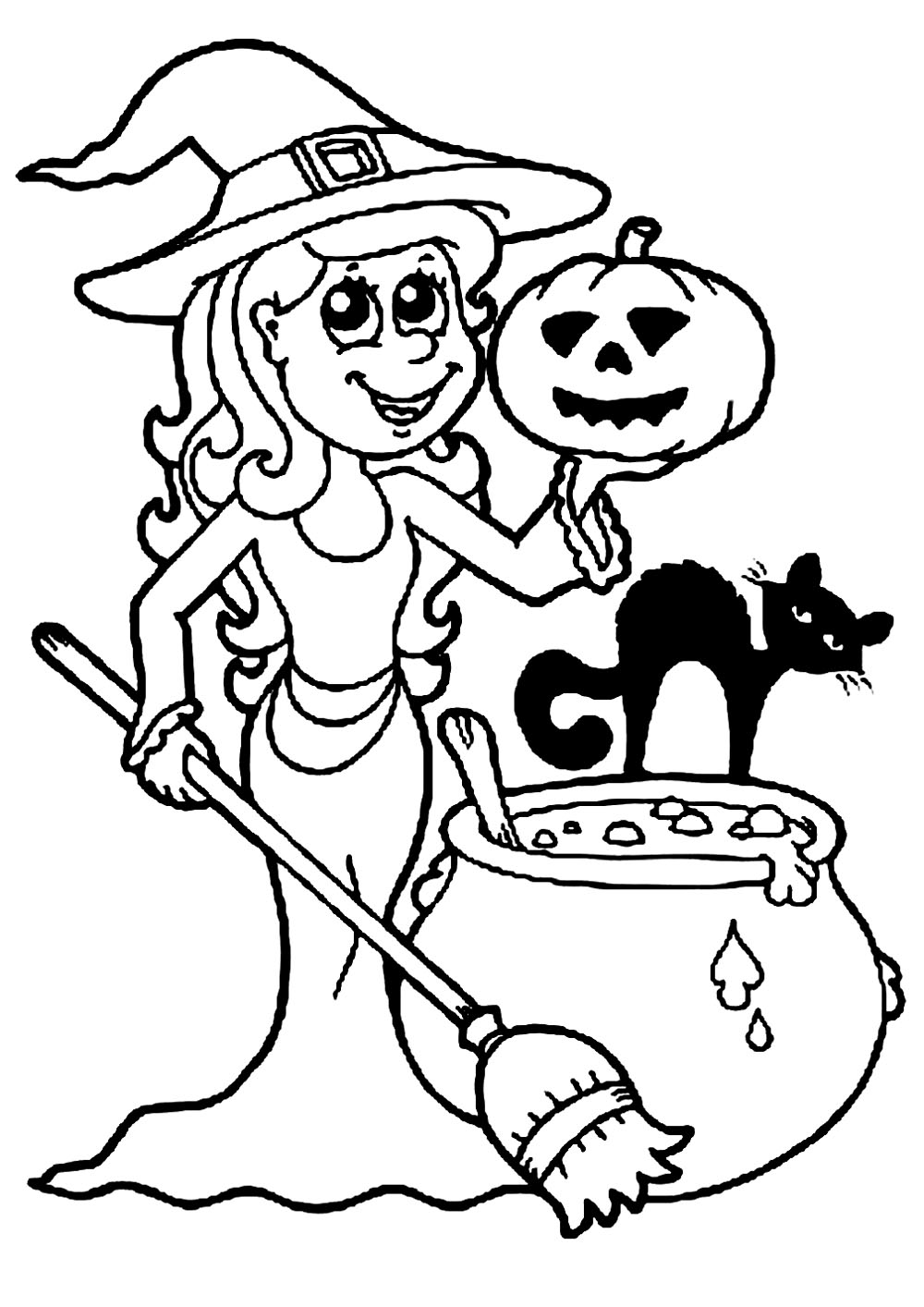 30+ Halloween Coloring Pages