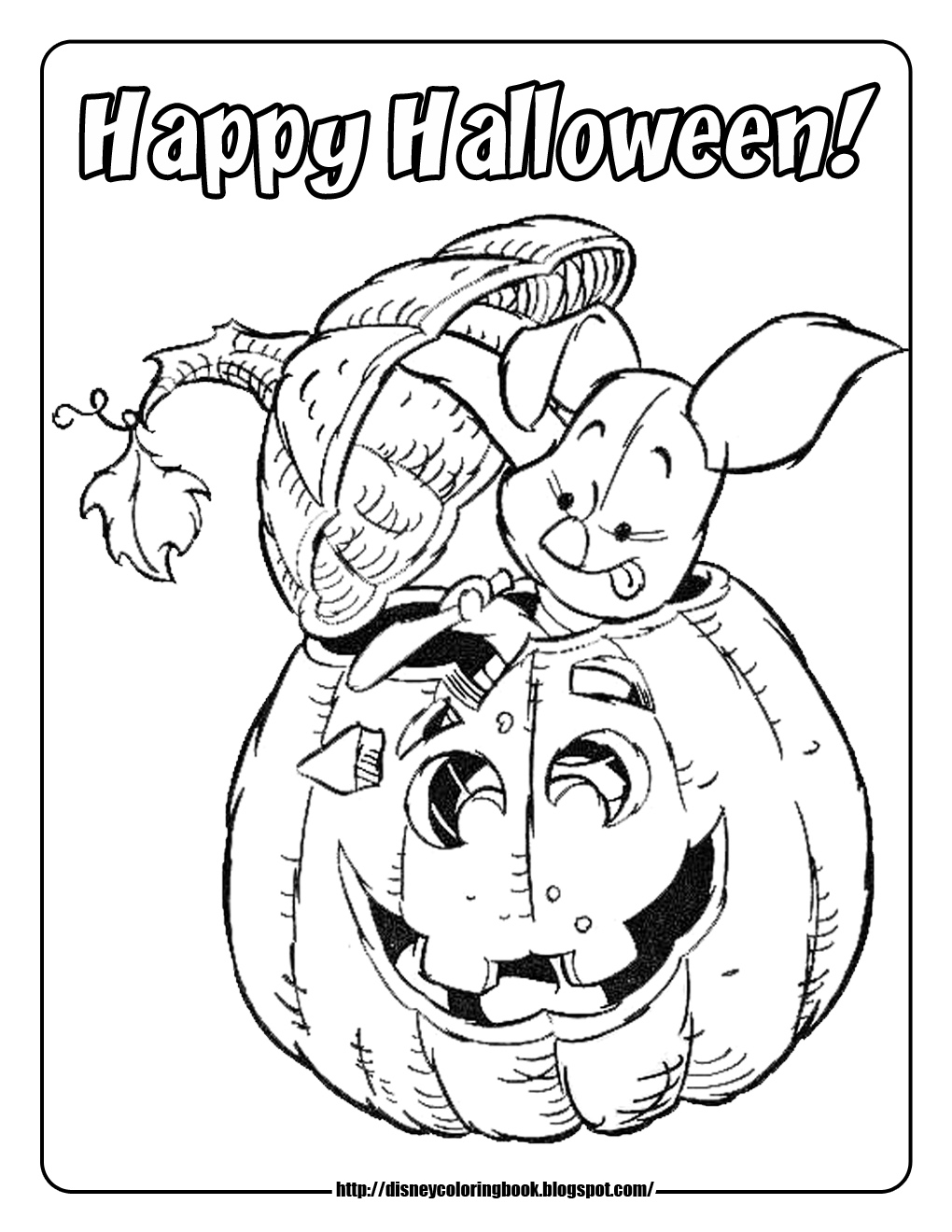 15+ Halloween Coloring Pages