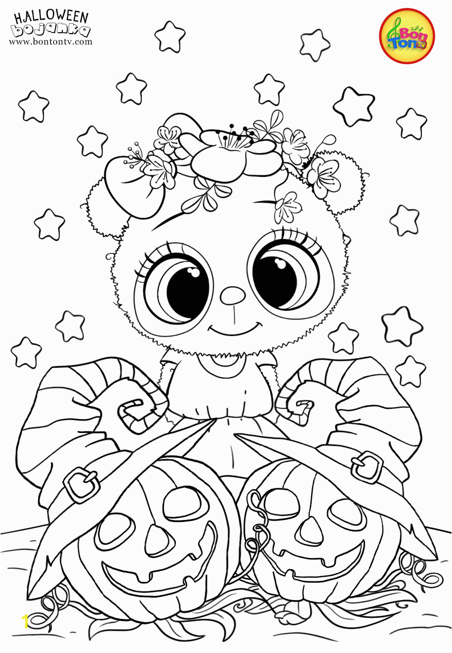 15+ Halloween Coloring Pages