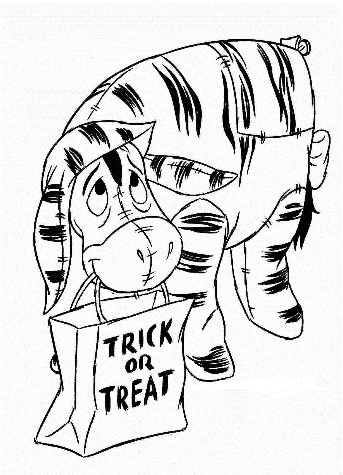 15+ Halloween Coloring Pages