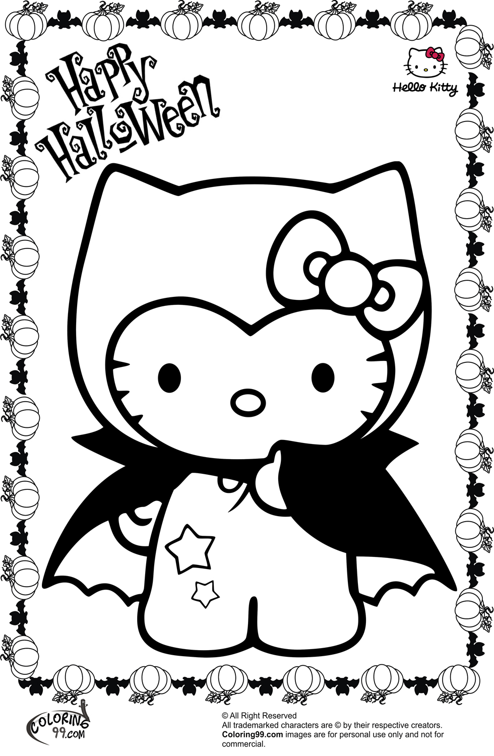 20+ Halloween Coloring Pages