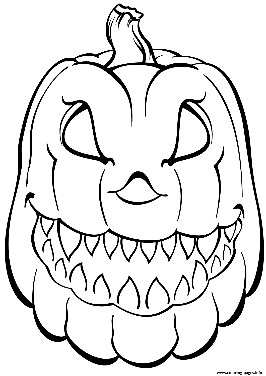 25+ Halloween Coloring Pages