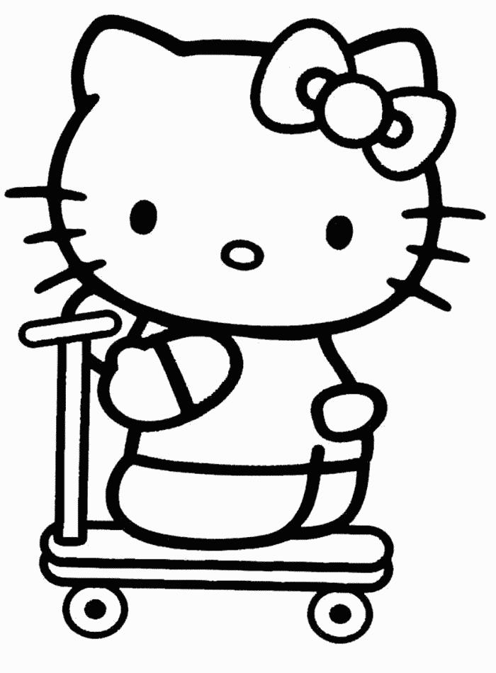 25+ Hello Kitty Coloring Pages for Kids