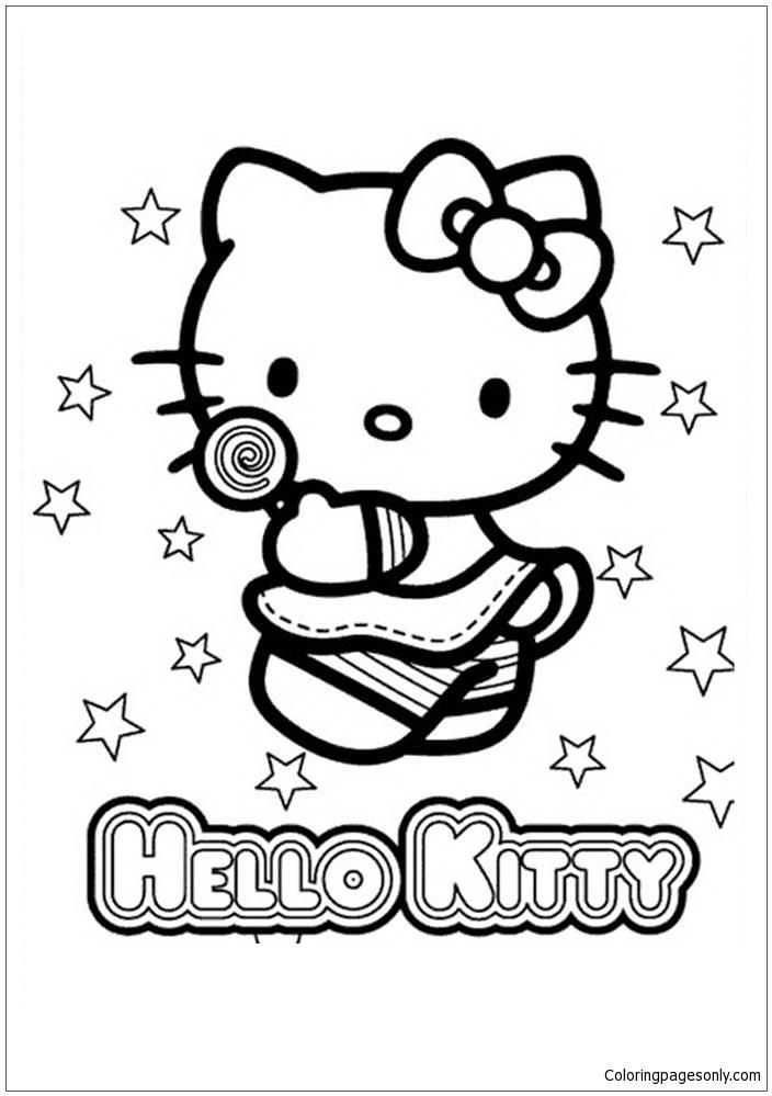 30+ Hello Kitty Coloring Pages for Kids