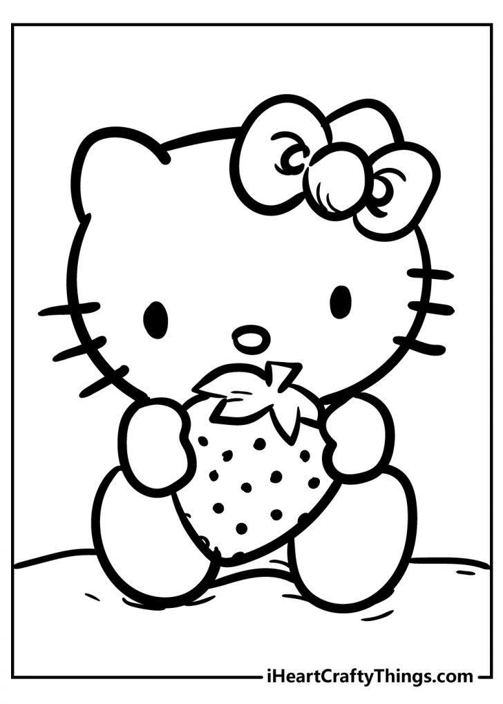 25+ Hello Kitty Coloring Pages for Kids