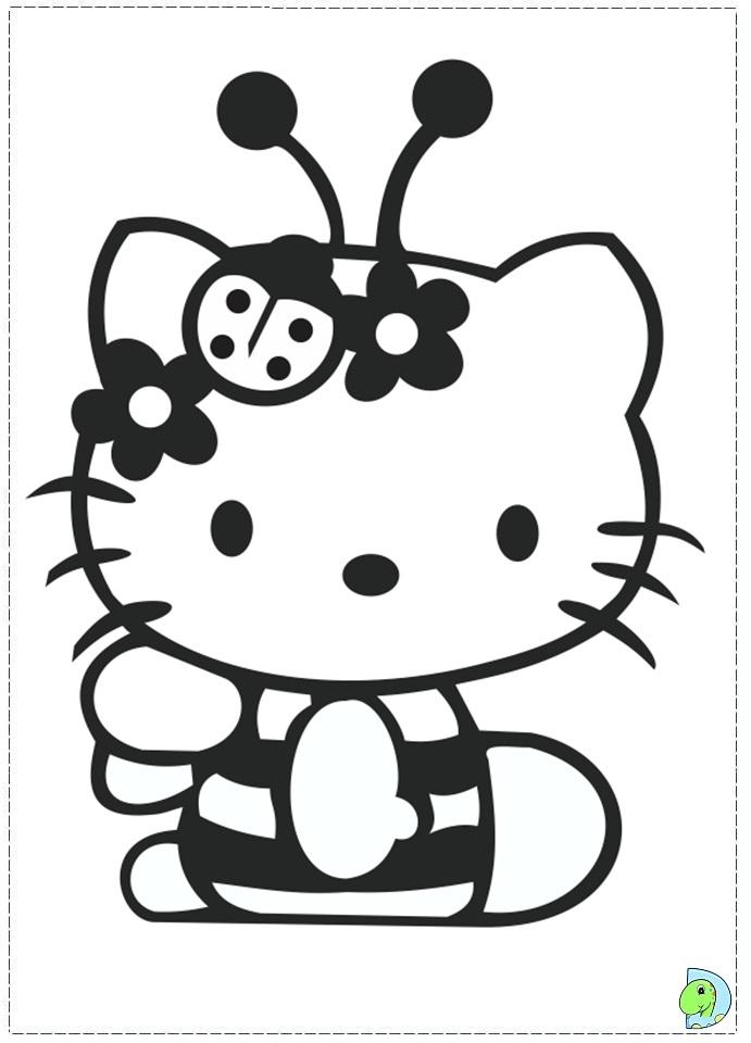 30+ Hello Kitty Coloring Pages for Kids