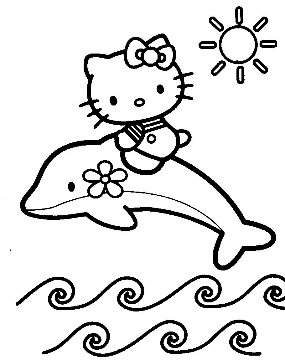 30+ Hello Kitty Coloring Pages for Kids