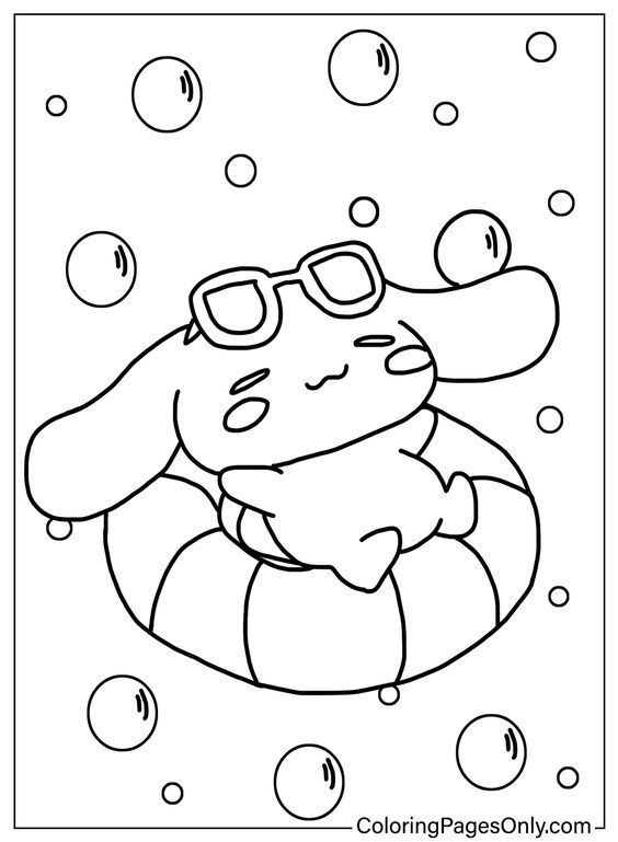 25+ Sanrio Coloring Pages for Kids