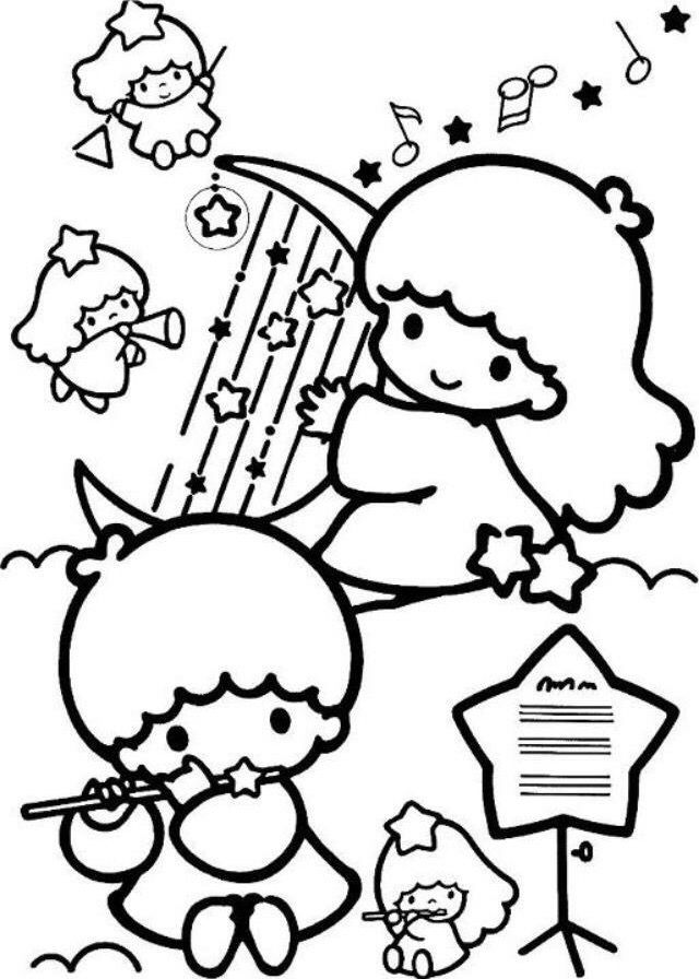 15+ Sanrio Coloring Pages for Kids