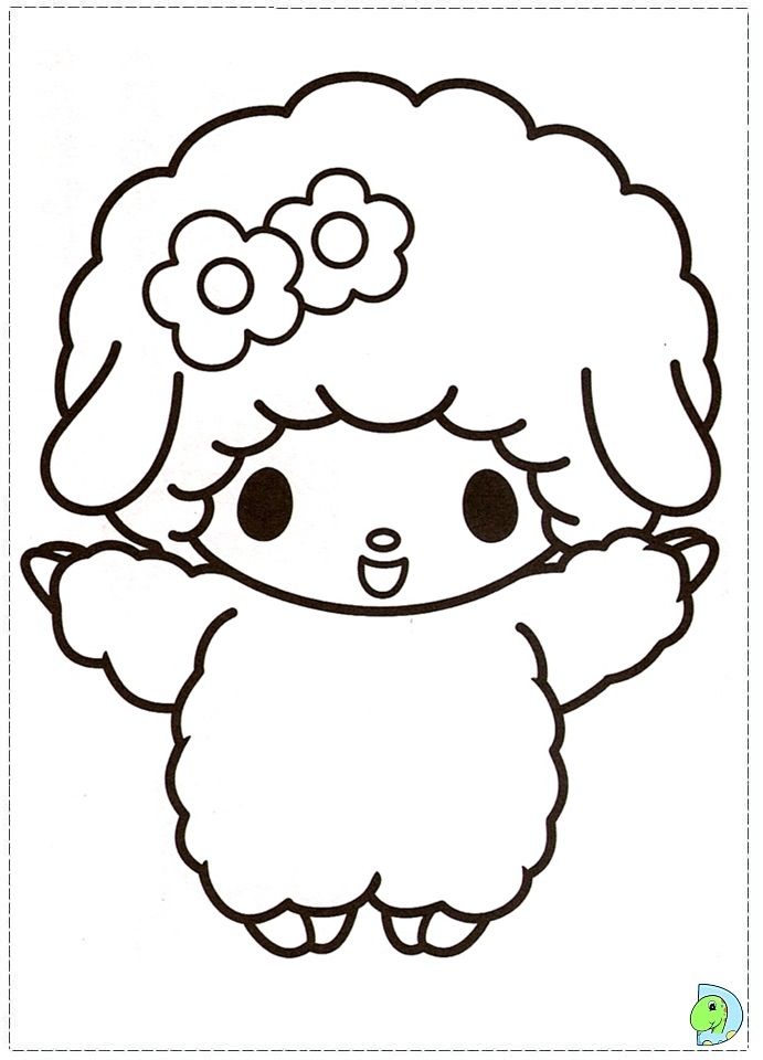 20+ Sanrio Coloring Pages for Kids