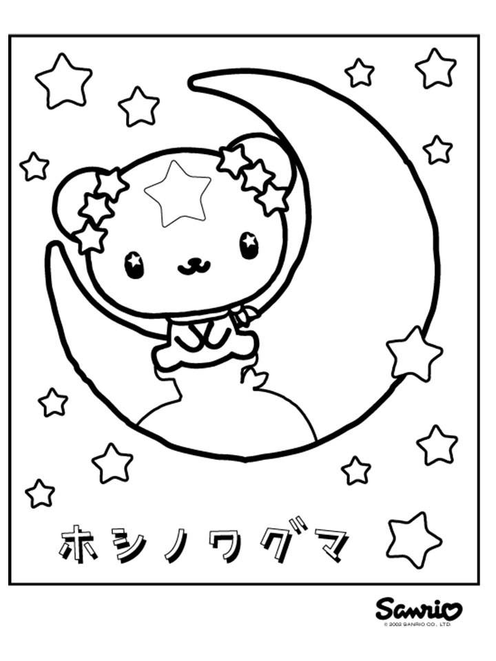 20+ Sanrio Coloring Pages for Kids