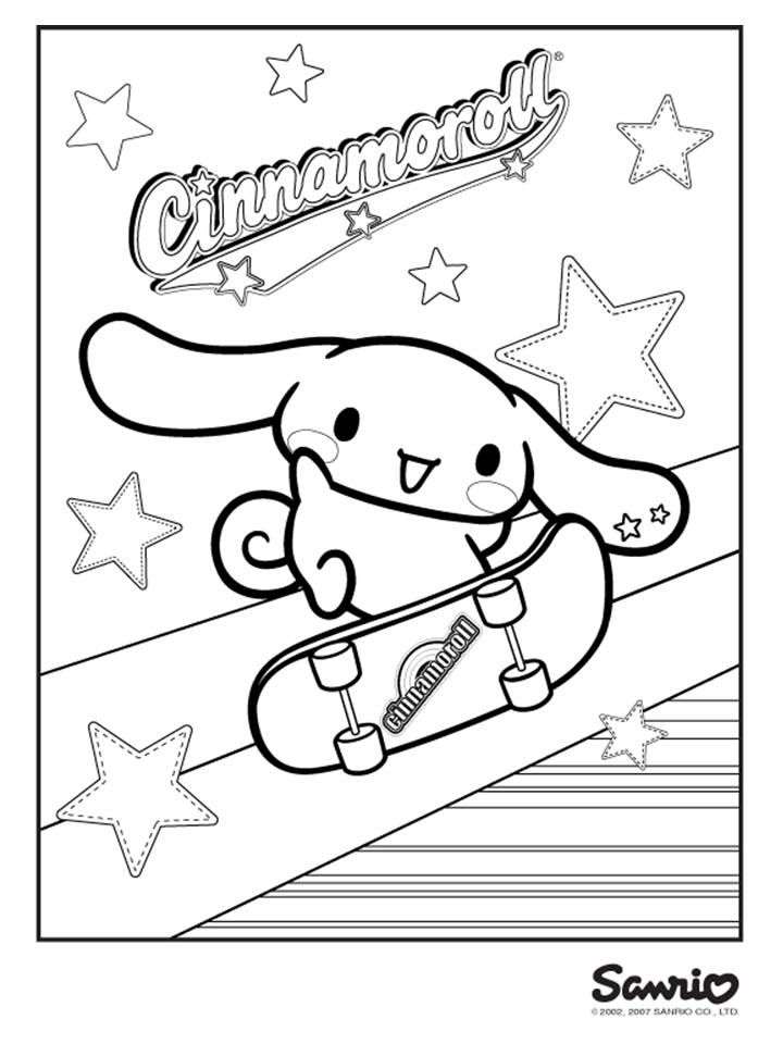 15+ Sanrio Coloring Pages for Kids