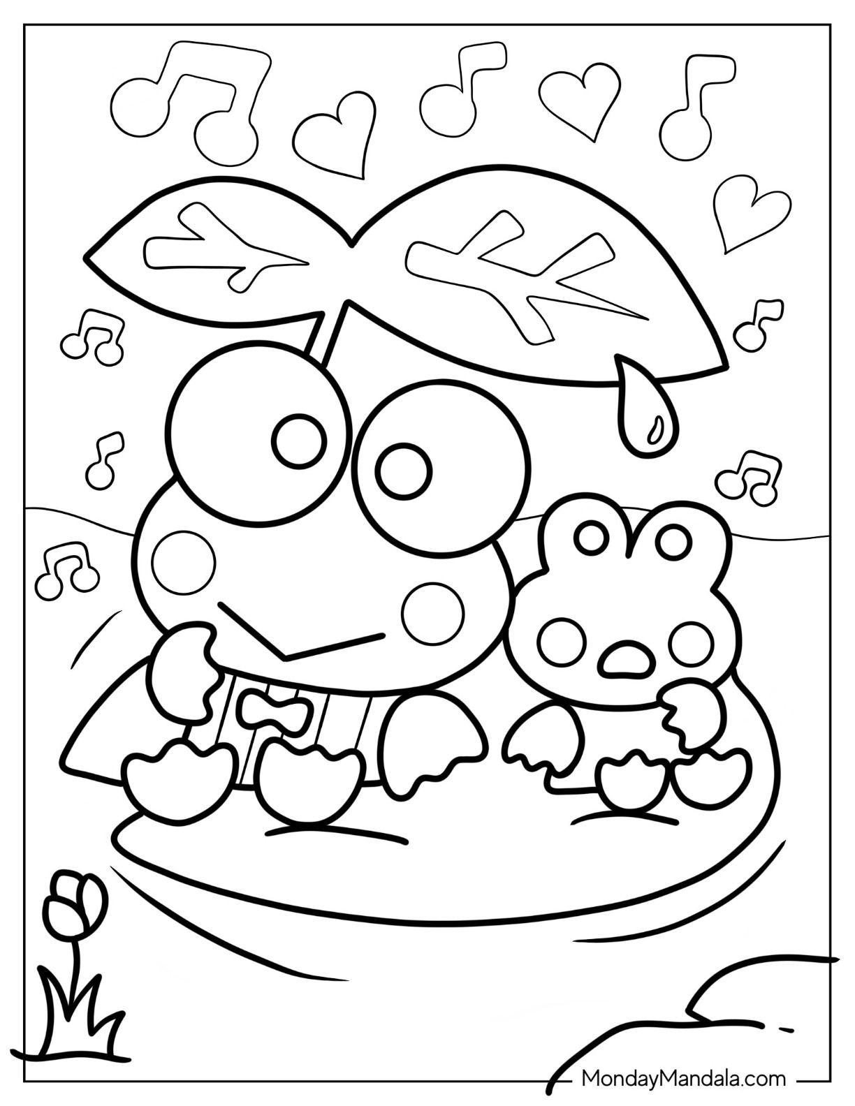 25+ Sanrio Coloring Pages for Kids