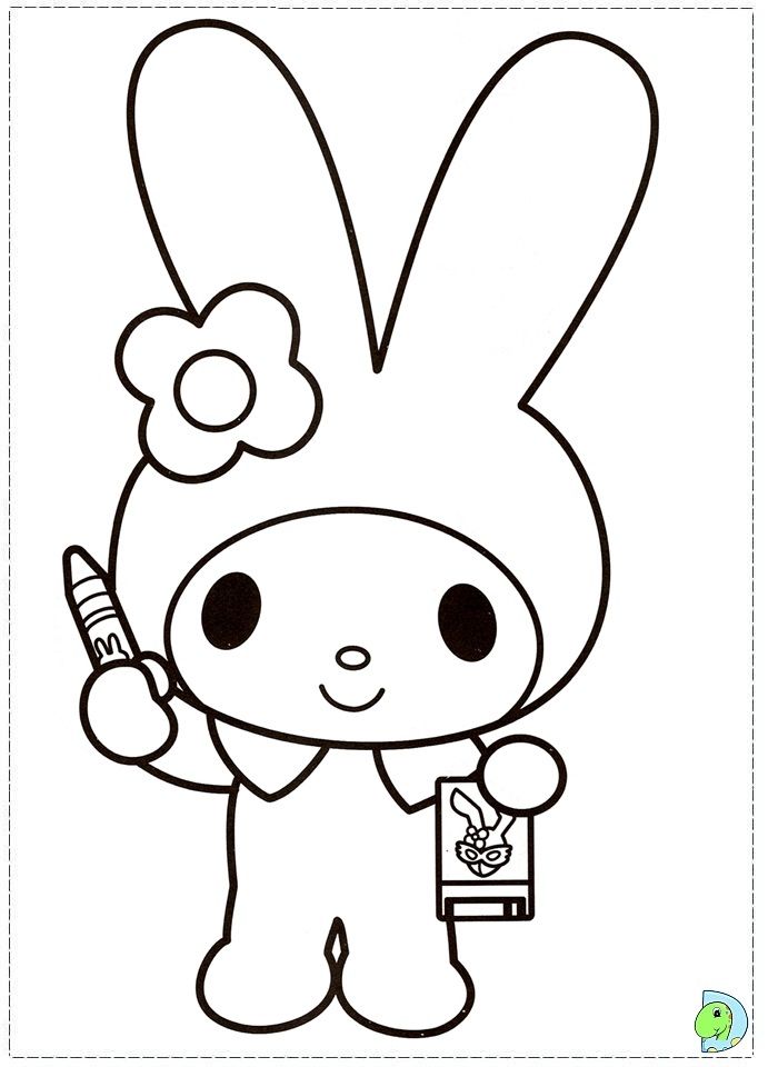 20+ Sanrio Coloring Pages for Kids