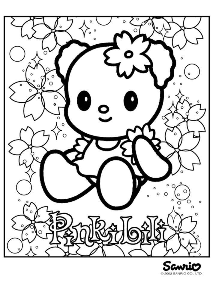 25+ Sanrio Coloring Pages for Kids