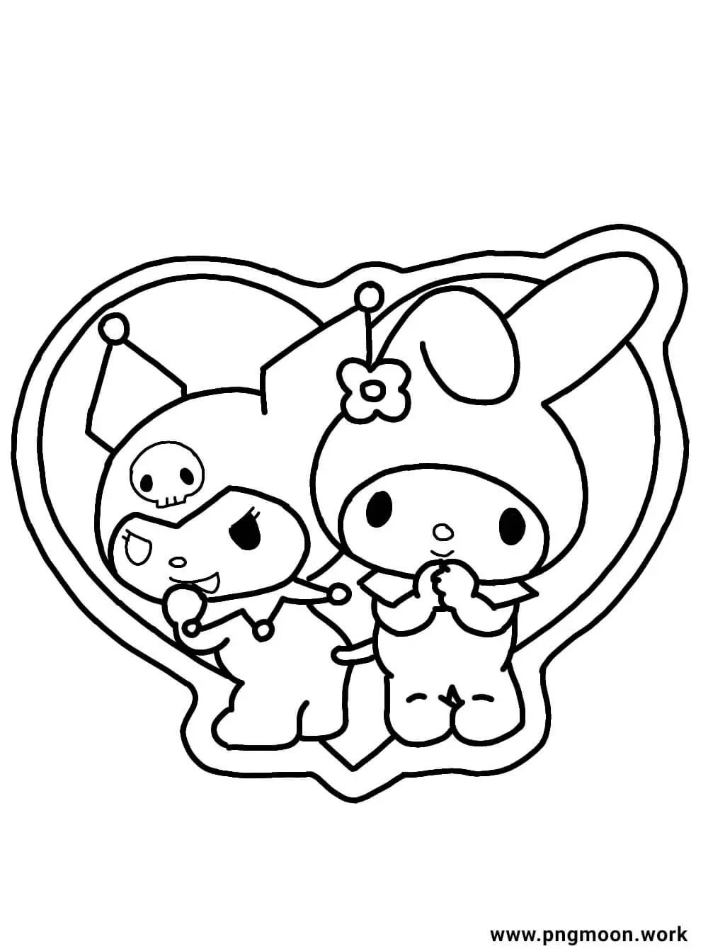 25+ Sanrio Coloring Pages for Kids