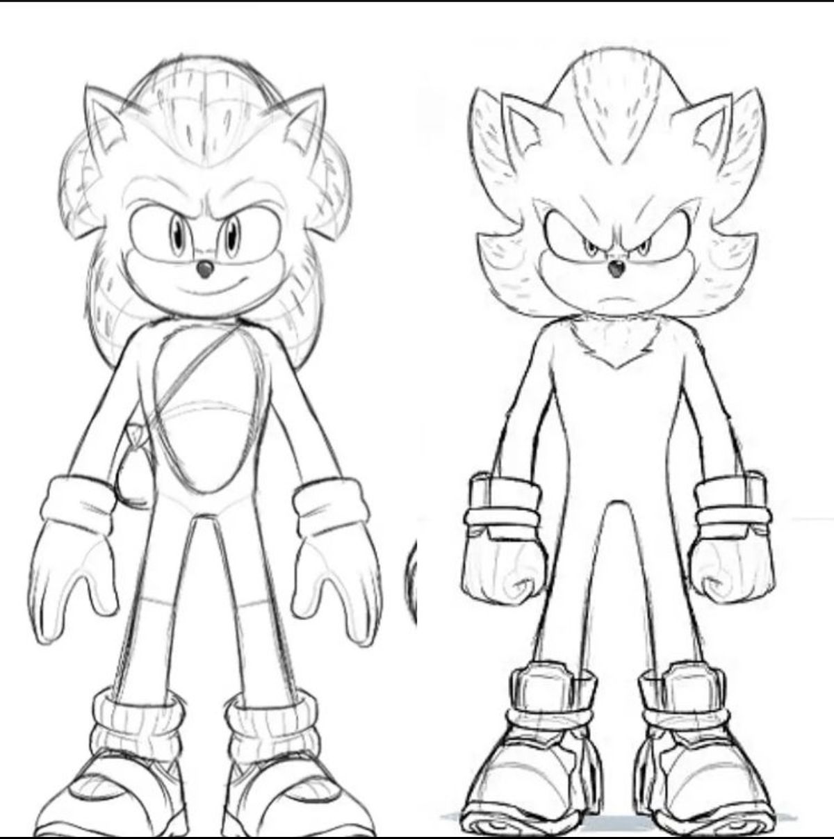 20+ Sonic Coloring Pages