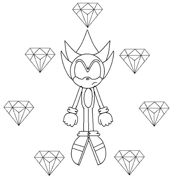 20+ Sonic Coloring Pages