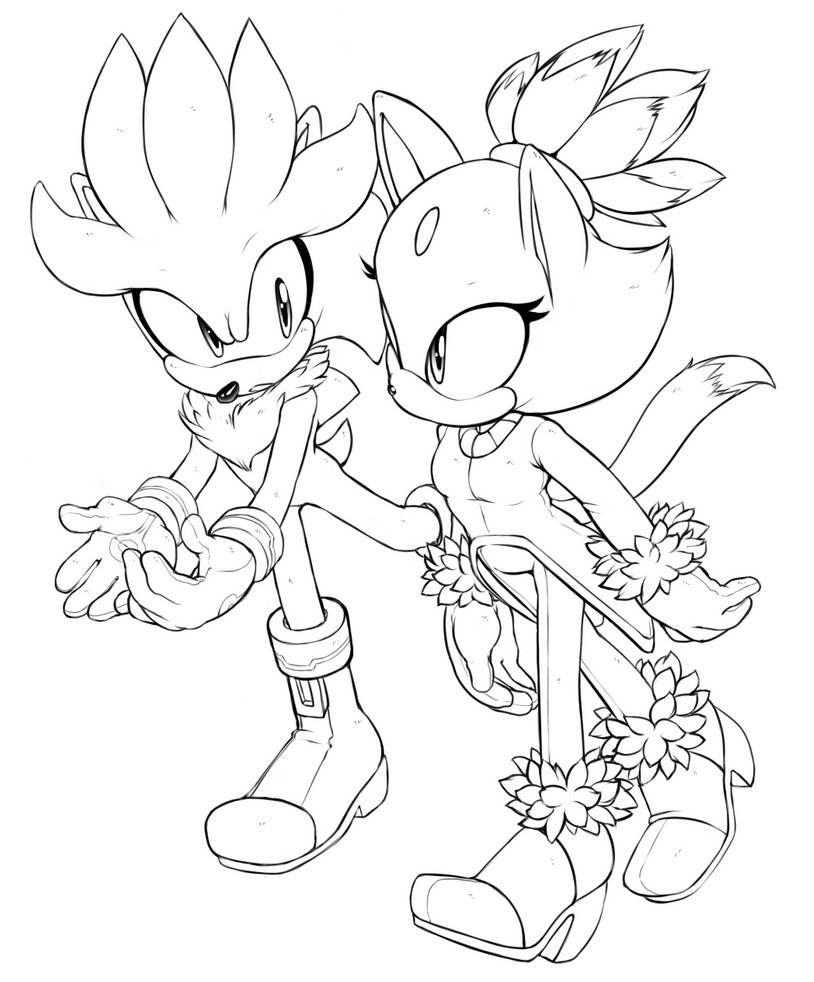 20+ Sonic Coloring Pages