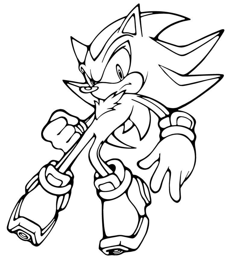 20+ Sonic Coloring Pages