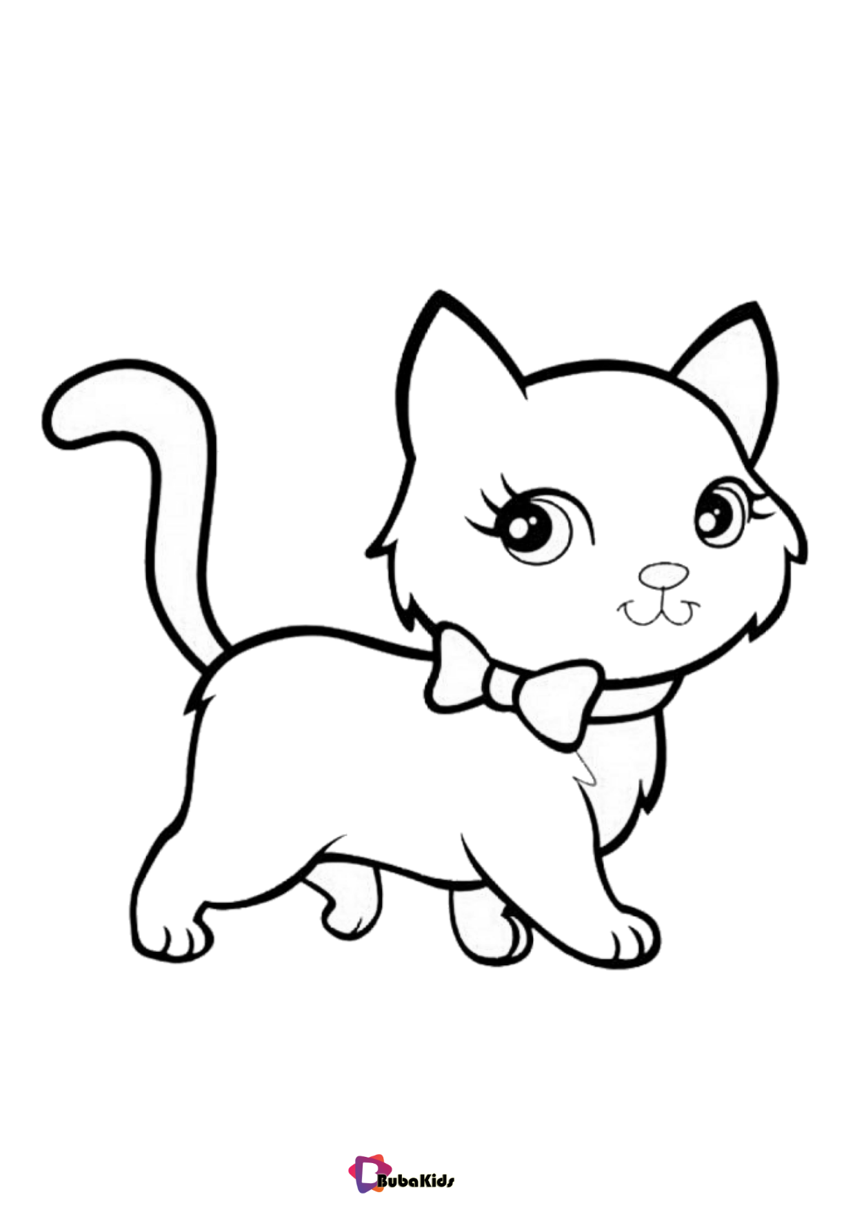 15 Free cat coloring sheet
