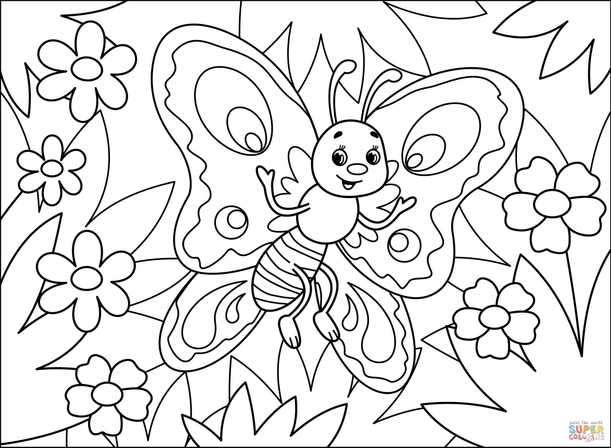 Butterfly Coloring Ideas