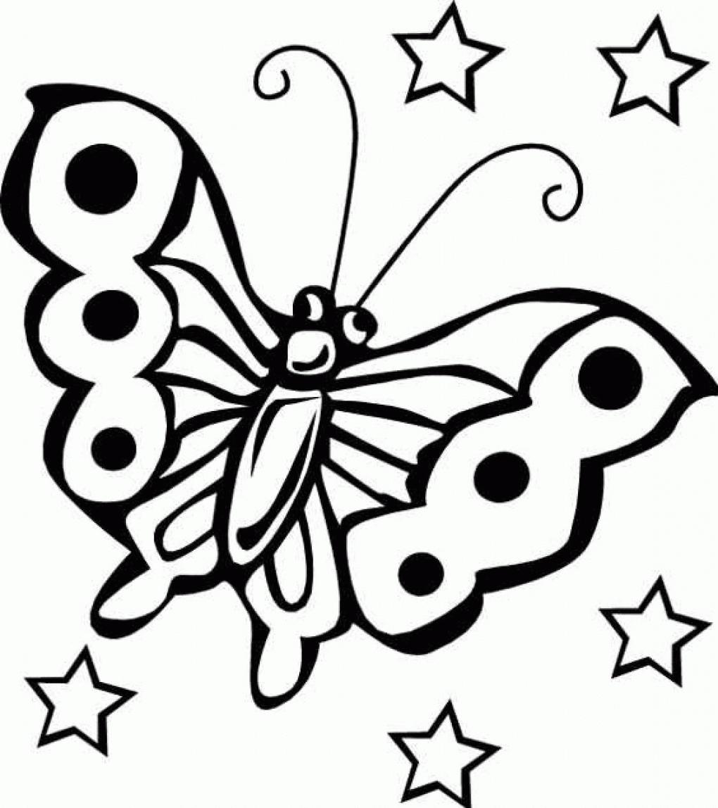 Butterfly Eggs Coloring Pages