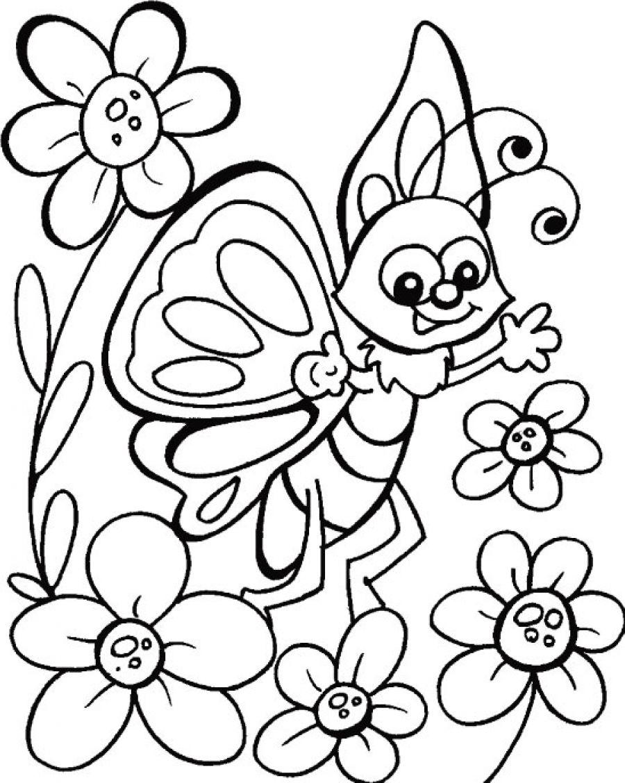 Coloring Pages For Butterfly Book