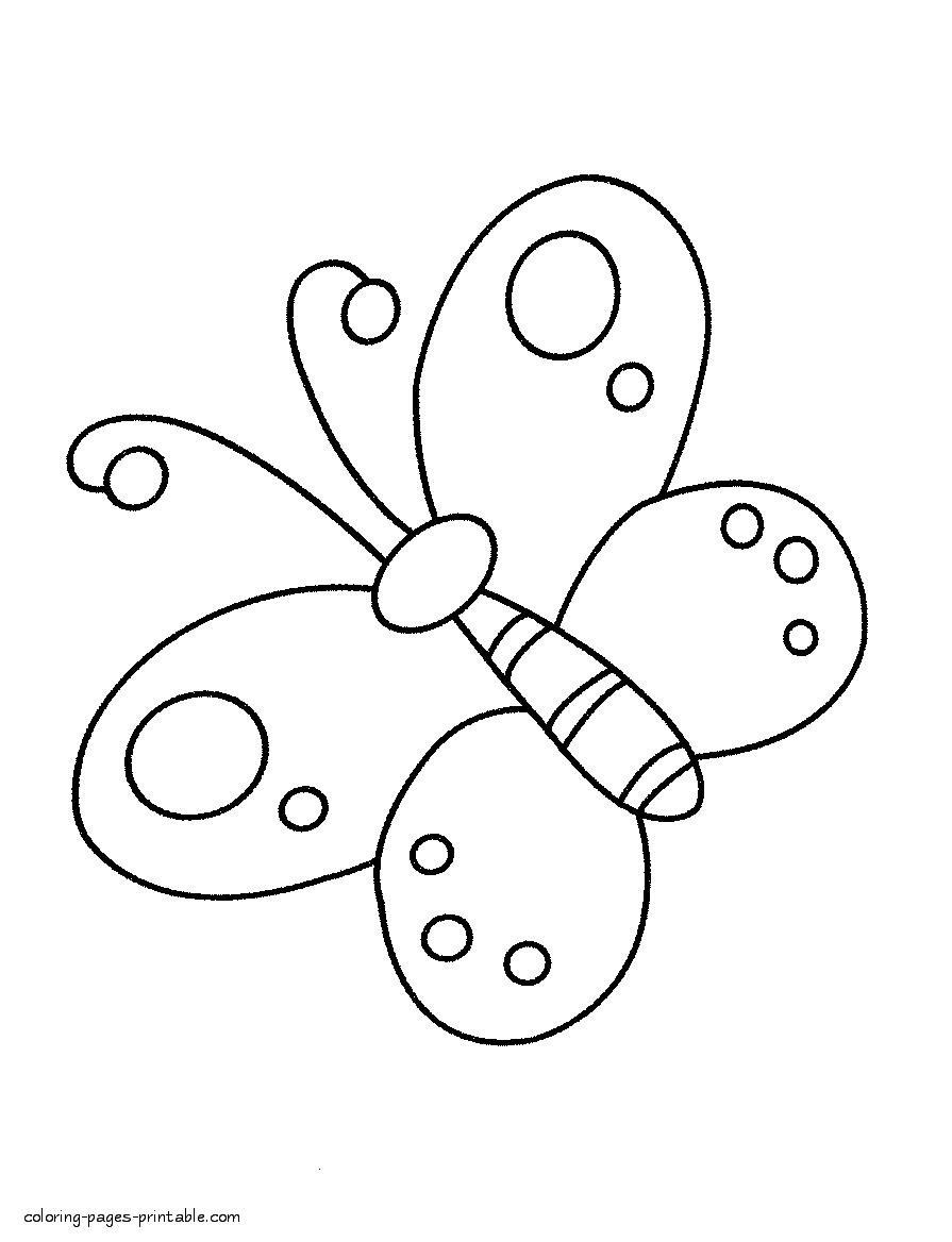 Free Printable Coloring Pages For Adults Butterflies