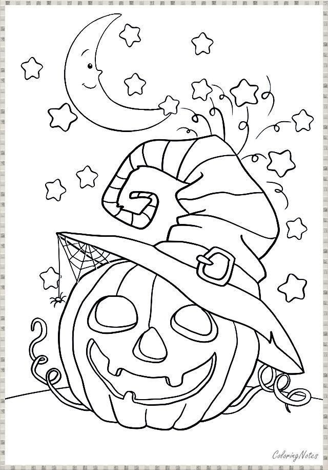 Halloween Bat Coloring Pages