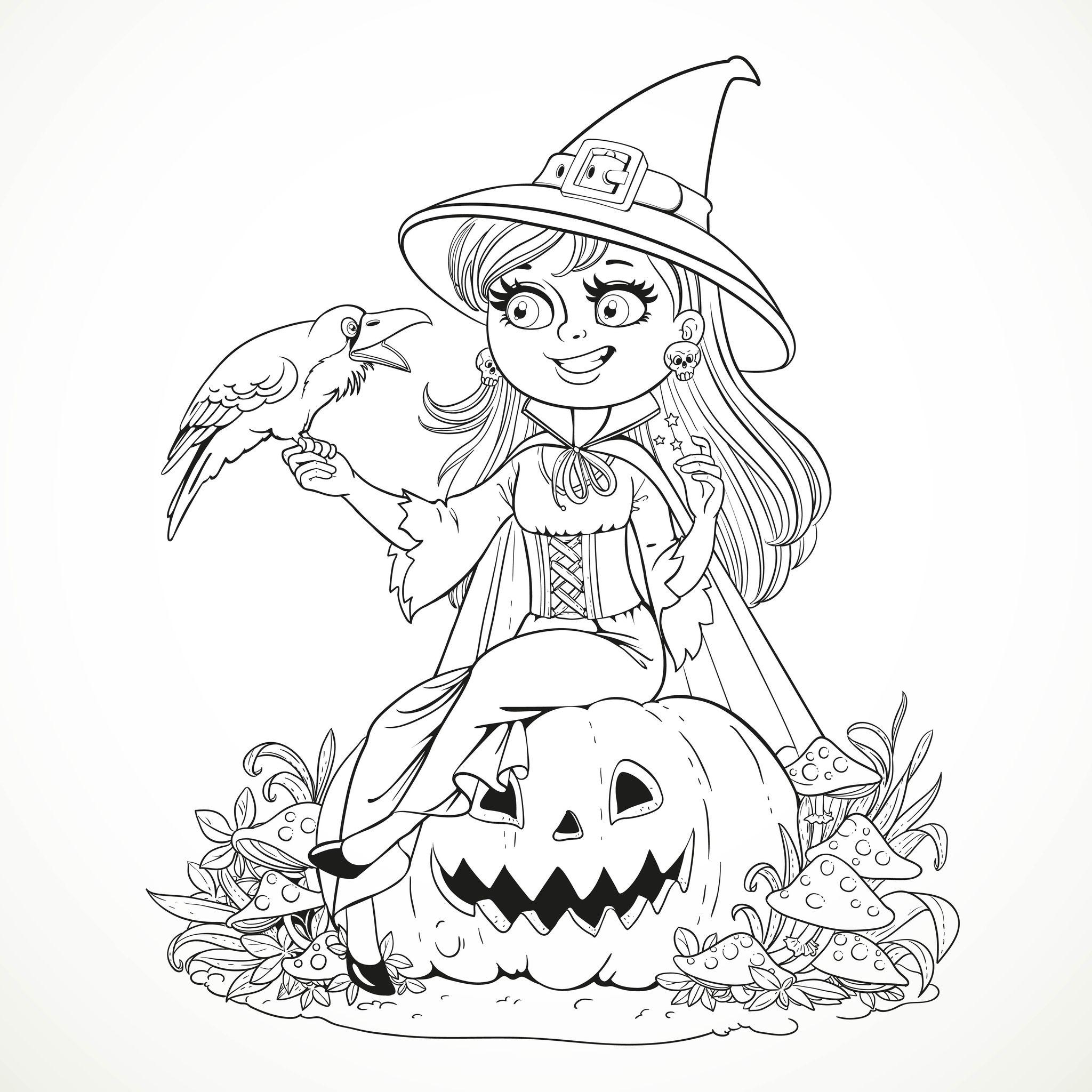 Halloween Coloring Pages For Adults