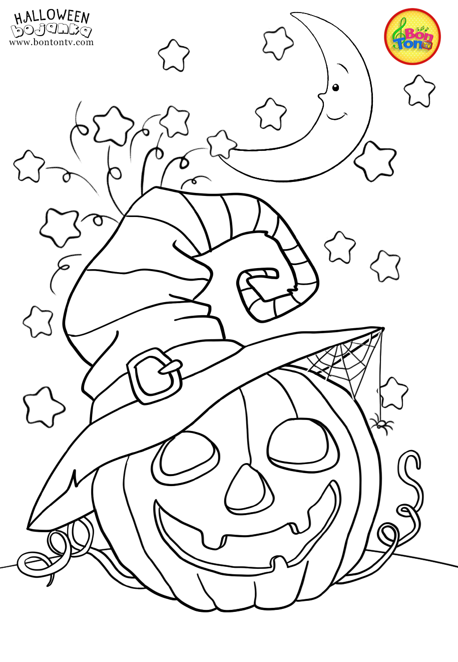 Halloween Coloring Pages For Kids