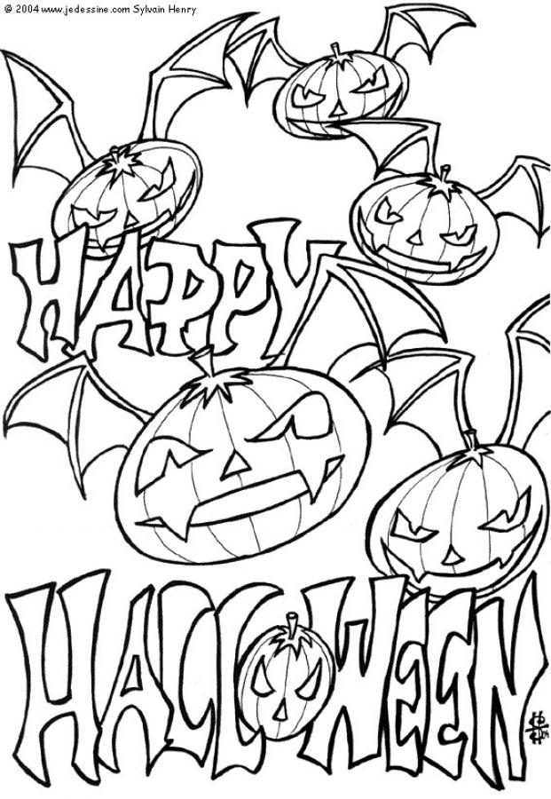 Halloween Coloring Sheets