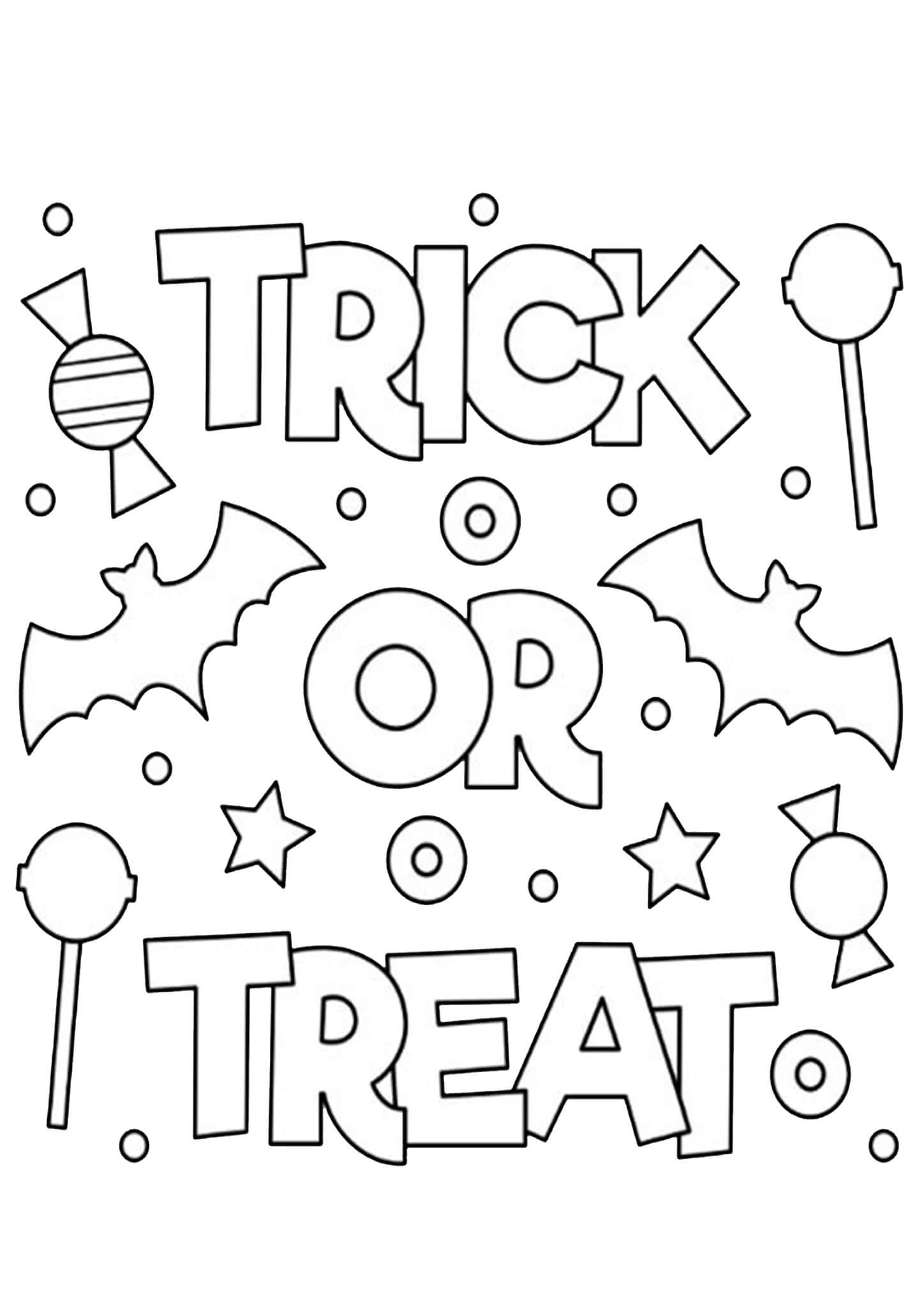 Halloween Monster Coloring Pages